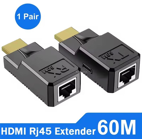 60m hdmi extender over single - over,
