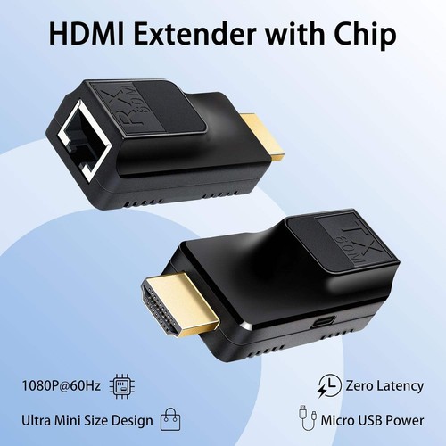 Hdmi extender 60m over single - 60m,