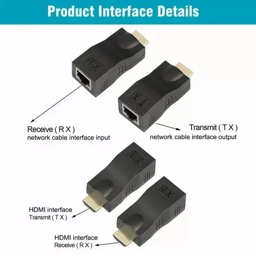 2pcs 1080p hdmi - 4k, extender