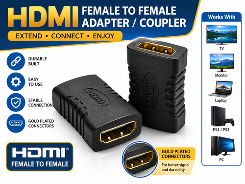 5pcs hdmi female - to,