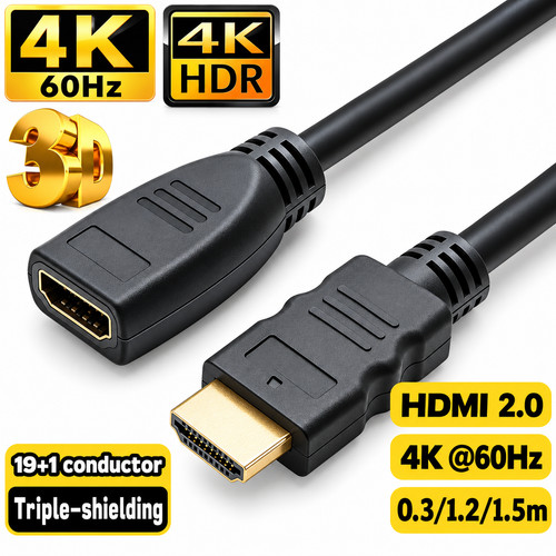 Hdmi extension cable male - cable,