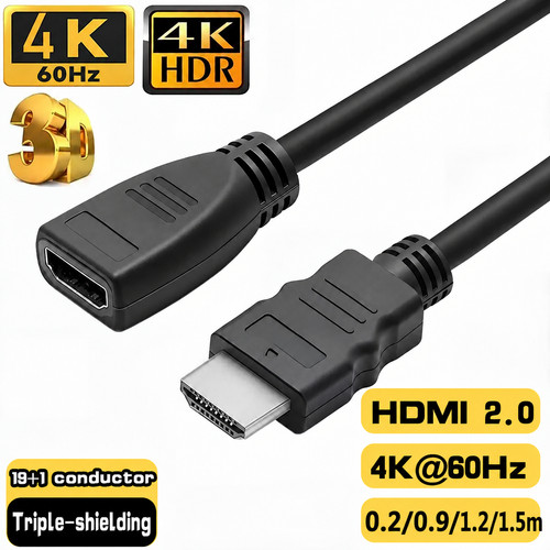 Hdmi extension cable male - hdmi,